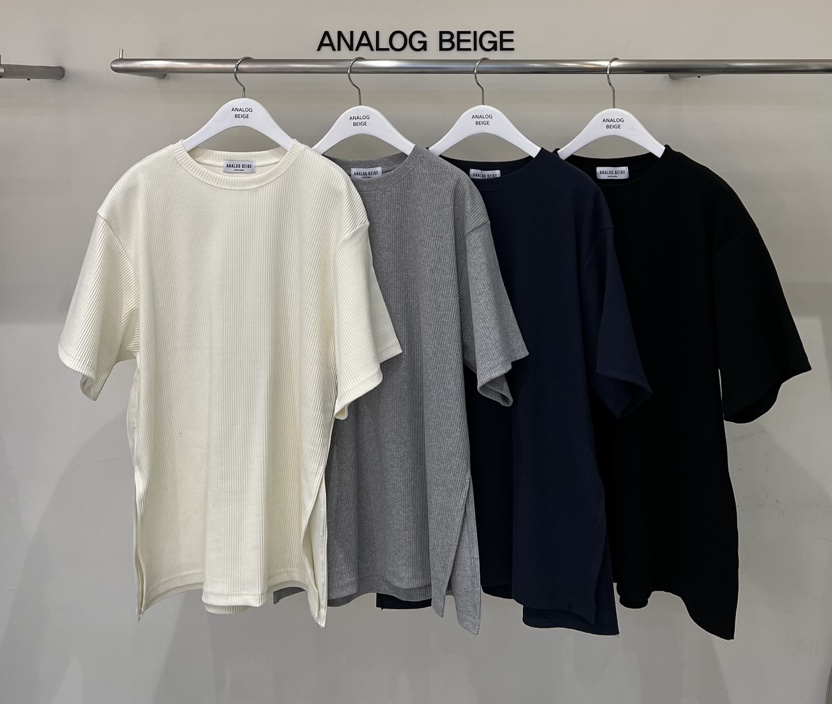 ANGLOG BEIGE韓國東大門代購女裝新款熱賣職業時尚T恤羅紋ANGLOG BEIGET恤