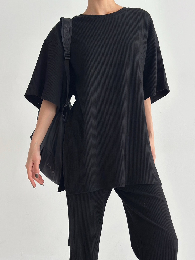 ANGLOG BEIGE韓國東大門代購女裝新款熱賣職業時尚T恤羅紋ANGLOG BEIGET恤圖色4