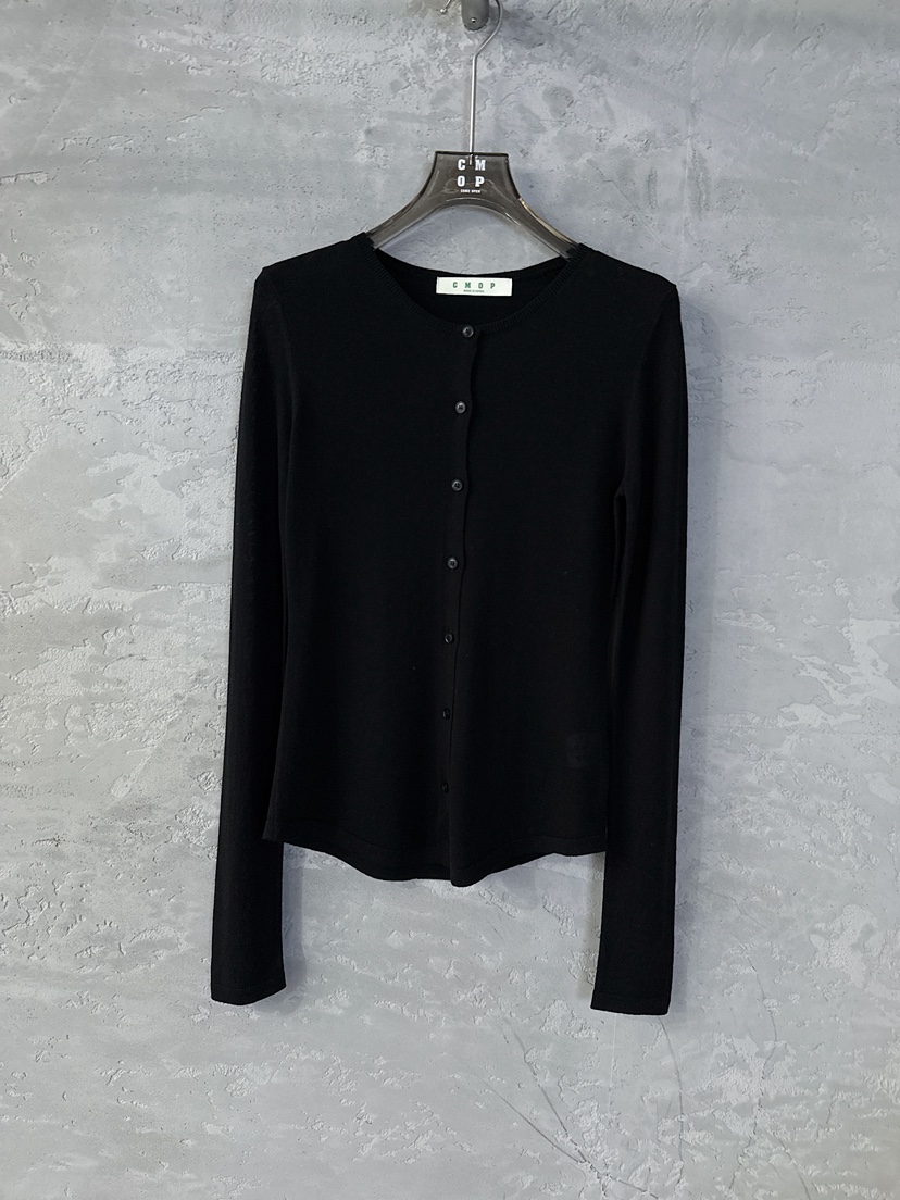 COME OPEN/HAPER韓國東大門代購女士新品26春夏針織衫真絲圓領開衫COME OPEN/HAPER針織衫圖色3