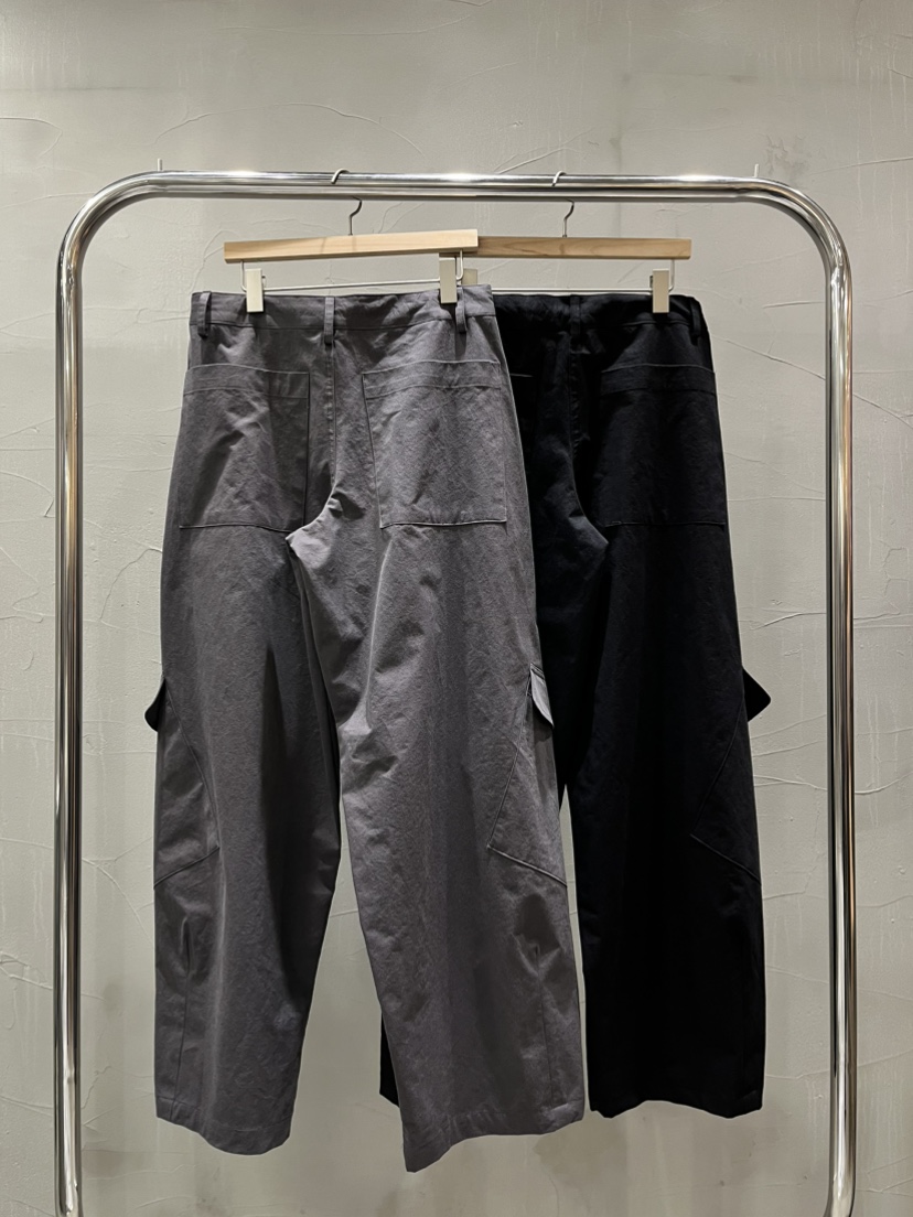 INSSENSE-A韓國直郵女士新品熱賣人氣26春夏休閑褲口袋燈籠INSSENSE-A休閑褲