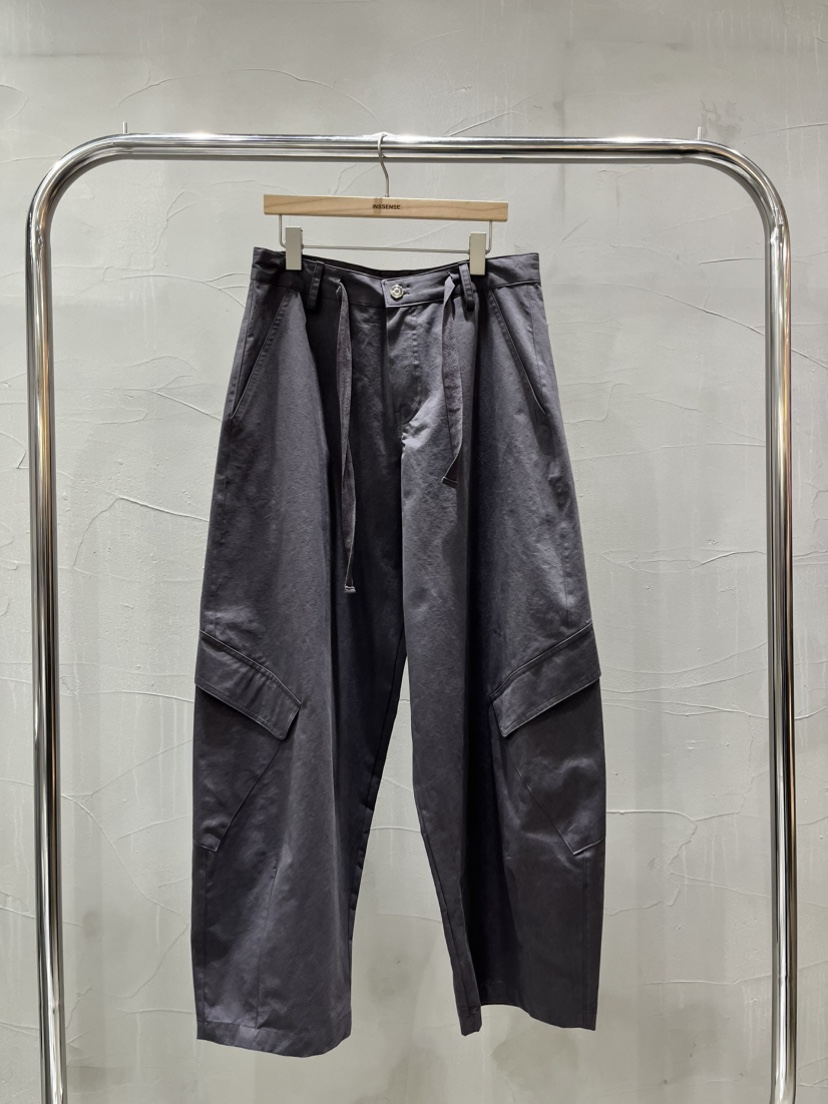 INSSENSE-A韓國直郵女士新品熱賣人氣26春夏休閑褲口袋燈籠INSSENSE-A休閑褲圖色1