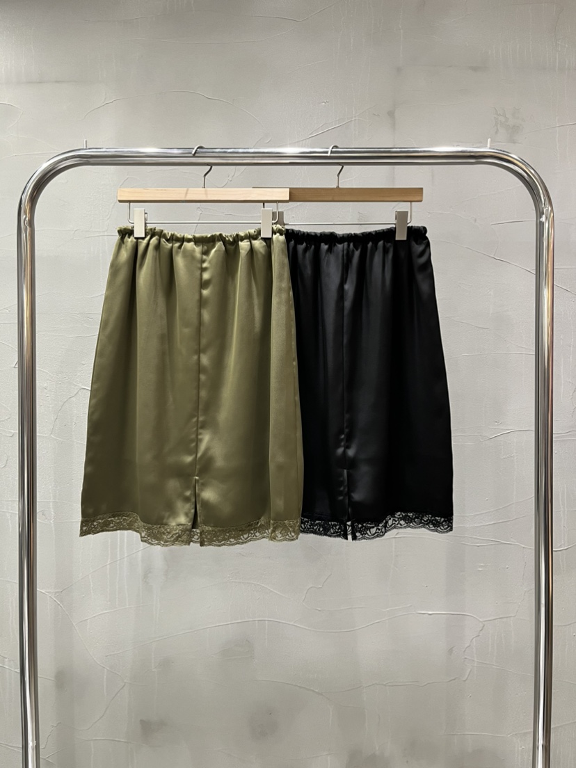 INSSENSE-A韓國直郵女裝新品職業推薦休閑半身裙中短裙蕾絲INSSENSE-A半身裙/中短裙