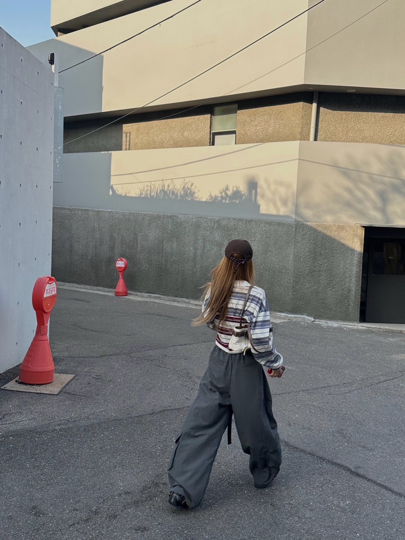 ZEROZERO韓國東大門直郵女裝新品時尚推薦人氣休閑褲尼龍ZEROZERO休閑褲