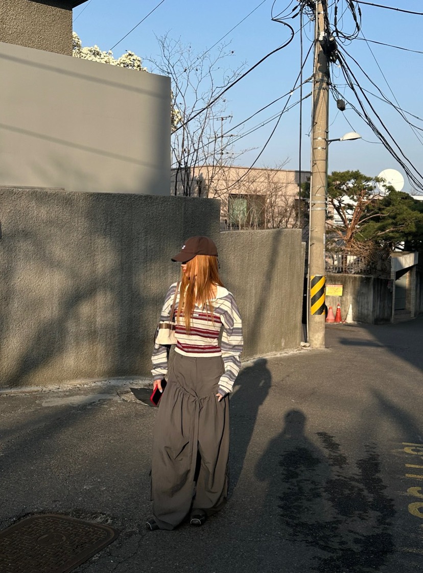 ZEROZERO韓國東大門直郵女裝新品時尚推薦人氣休閑褲尼龍ZEROZERO休閑褲