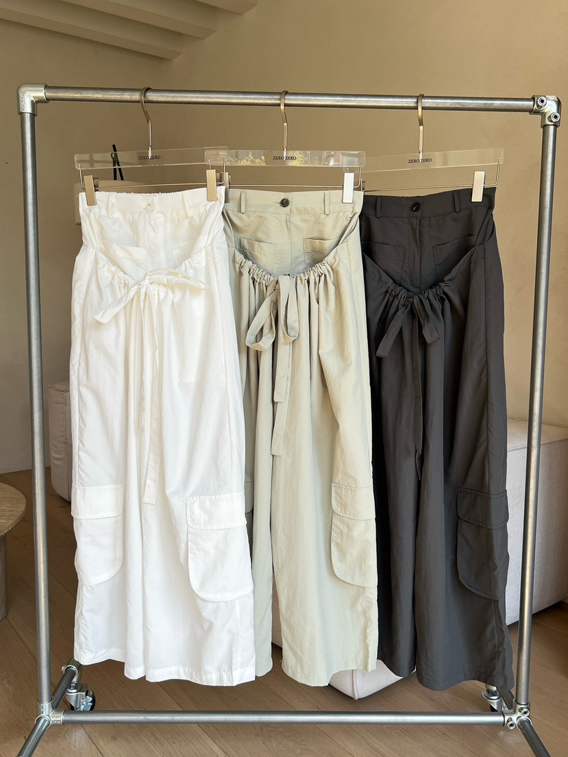 ZEROZERO韓國東大門直郵女裝新品時尚推薦人氣休閑褲尼龍ZEROZERO休閑褲