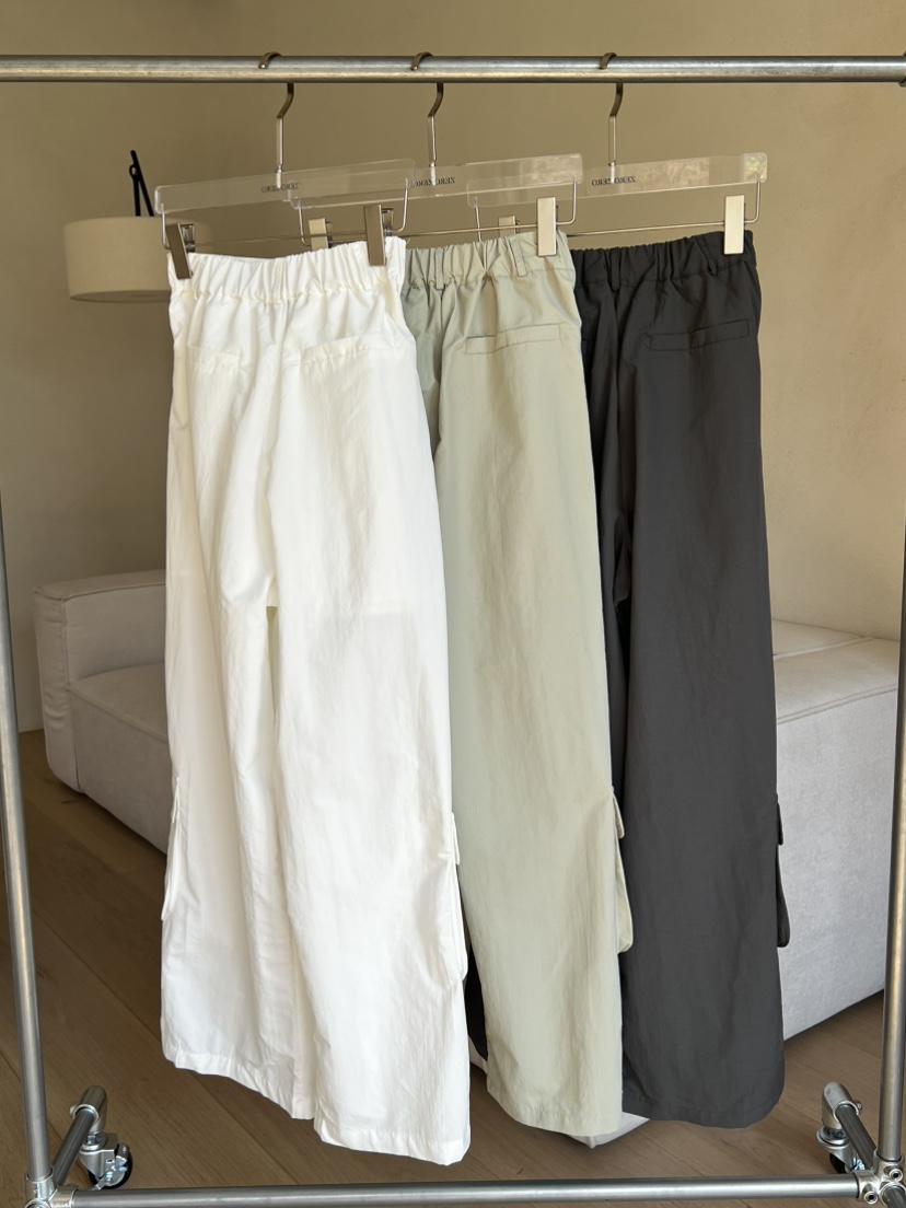 ZEROZERO韓國東大門直郵女裝新品時尚推薦人氣休閑褲尼龍ZEROZERO休閑褲