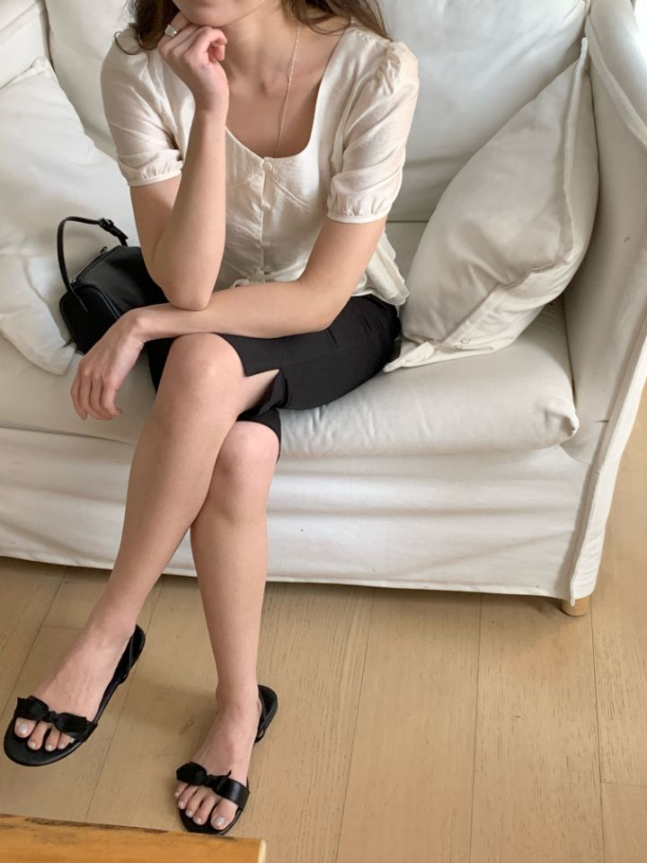 CRONG韓國直郵女裝新品熱賣人氣職業休閑推薦26春夏襯衫蕾絲衫CRONG襯衫/蕾絲衫