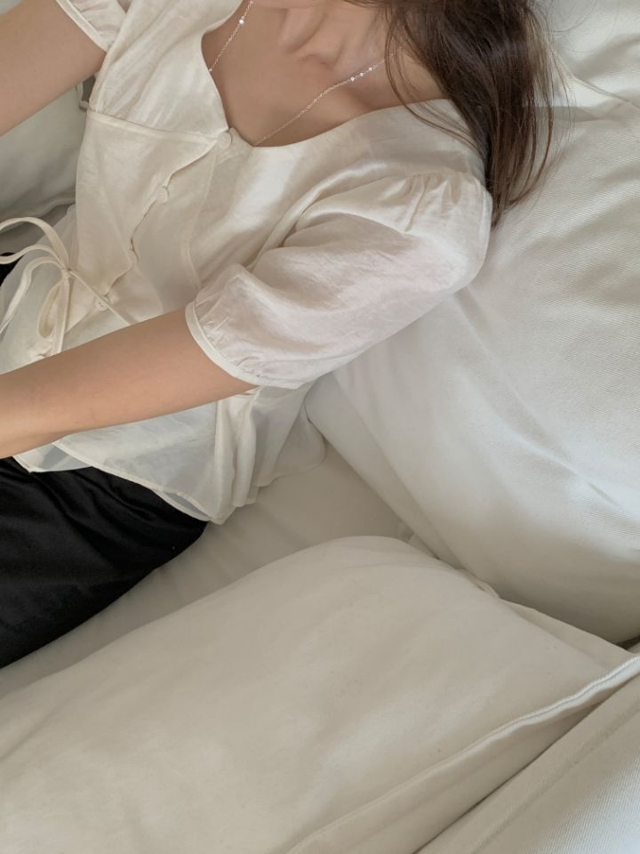 CRONG韓國直郵女裝新品熱賣人氣職業休閑推薦26春夏襯衫蕾絲衫CRONG襯衫/蕾絲衫