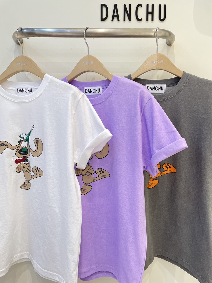 DANCHU韓國東大門直郵女士新款人氣職業熱賣26春夏推薦T恤DANCHUT恤