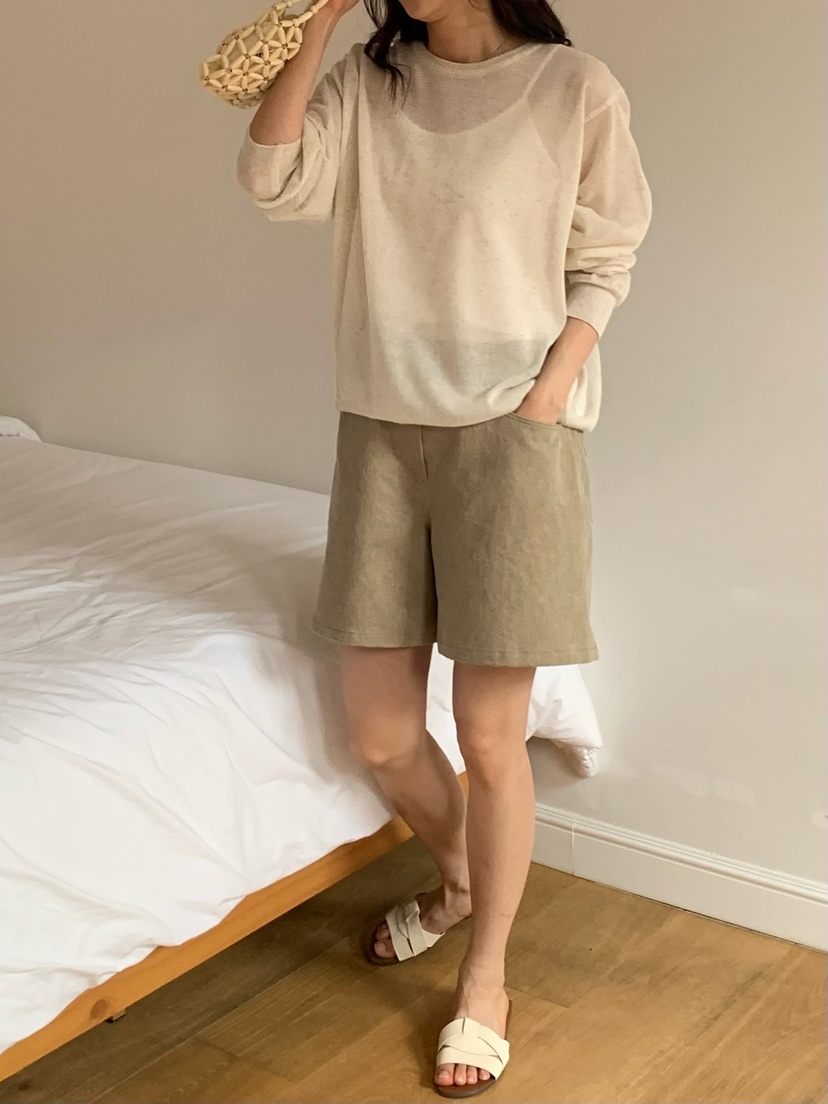 BLEECKER韓國東大門直郵女裝新款人氣休閑熱賣時尚推薦短褲BLEECKER短褲