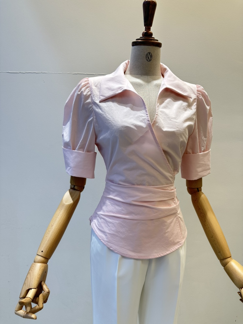 INNO韓國東大門代購女裝新款休閑熱賣26春夏人氣襯衫蕾絲衫INNO襯衫/蕾絲衫