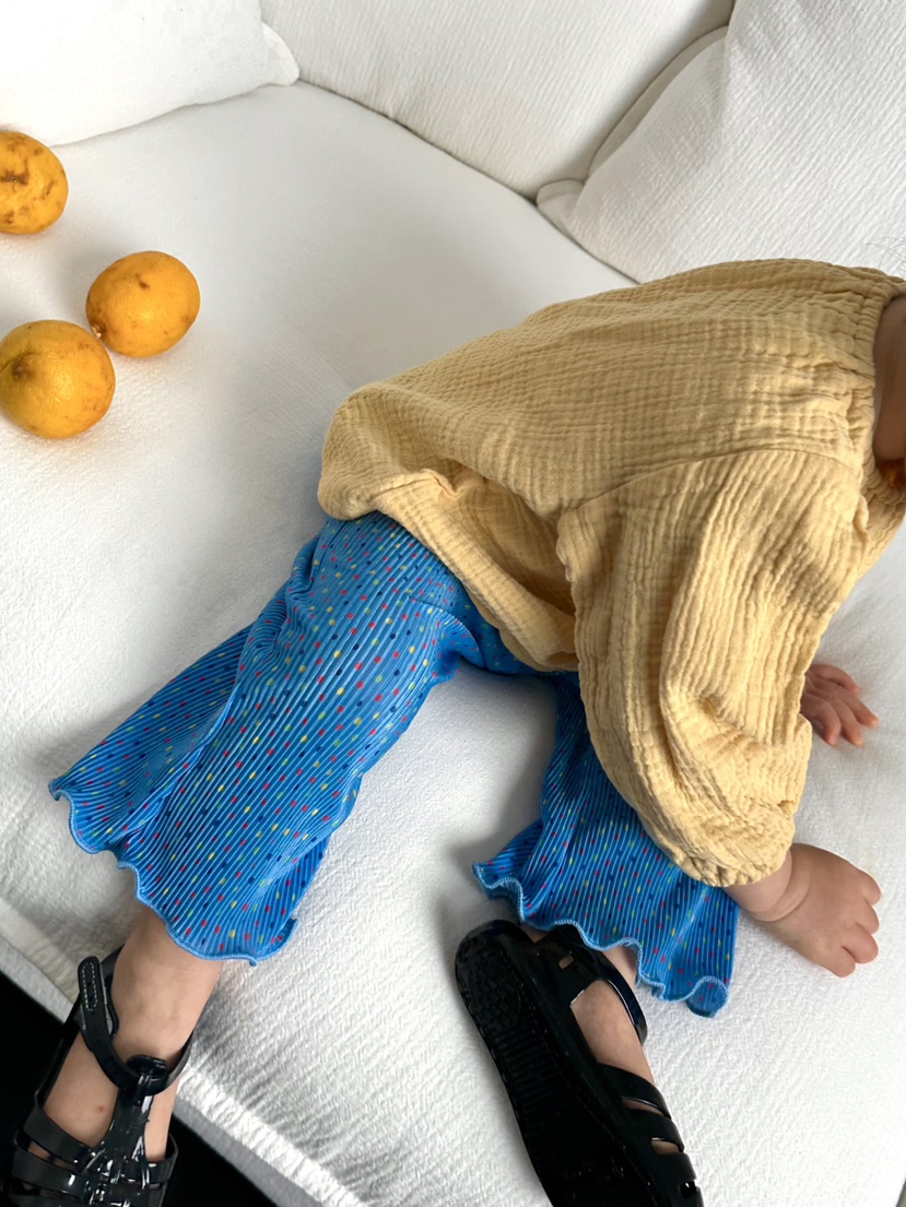 THE LINE-Q韓國東大門代購女裝新品休閑推薦休閑褲童裝THE LINE-Q休閑褲