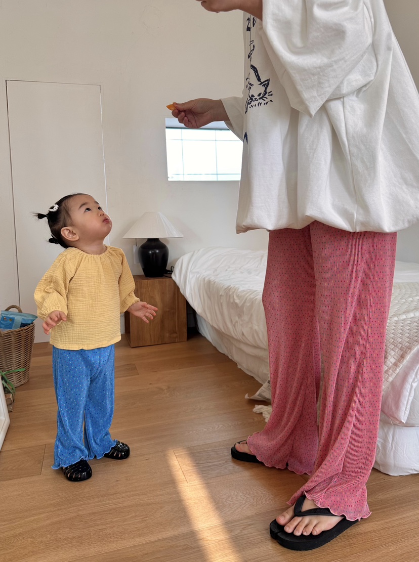 THE LINE-Q韓國東大門代購女裝新品休閑推薦休閑褲童裝THE LINE-Q休閑褲