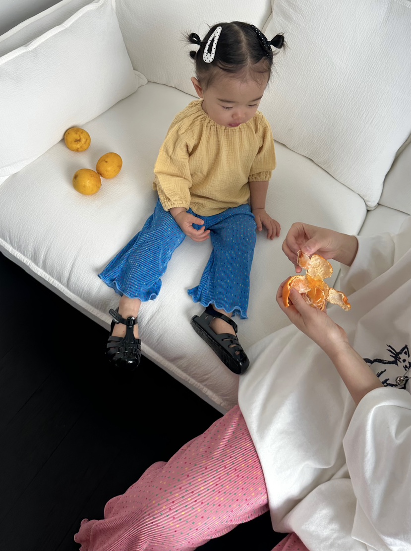 THE LINE-Q韓國東大門代購女裝新品休閑推薦休閑褲童裝THE LINE-Q休閑褲