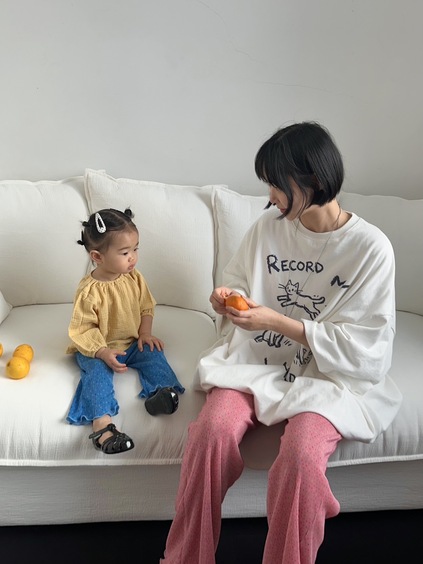 THE LINE-Q韓國東大門代購女裝新品休閑推薦休閑褲童裝THE LINE-Q休閑褲