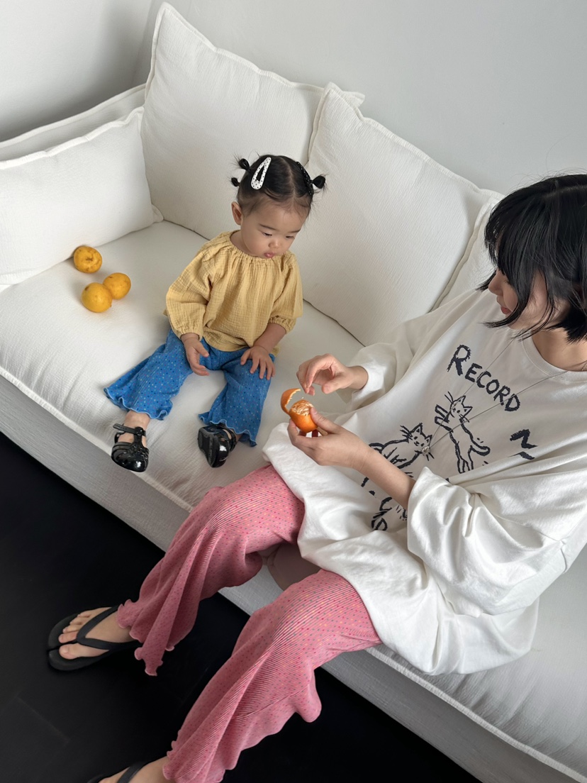 THE LINE-Q韓國東大門代購女裝新品休閑推薦休閑褲童裝THE LINE-Q休閑褲