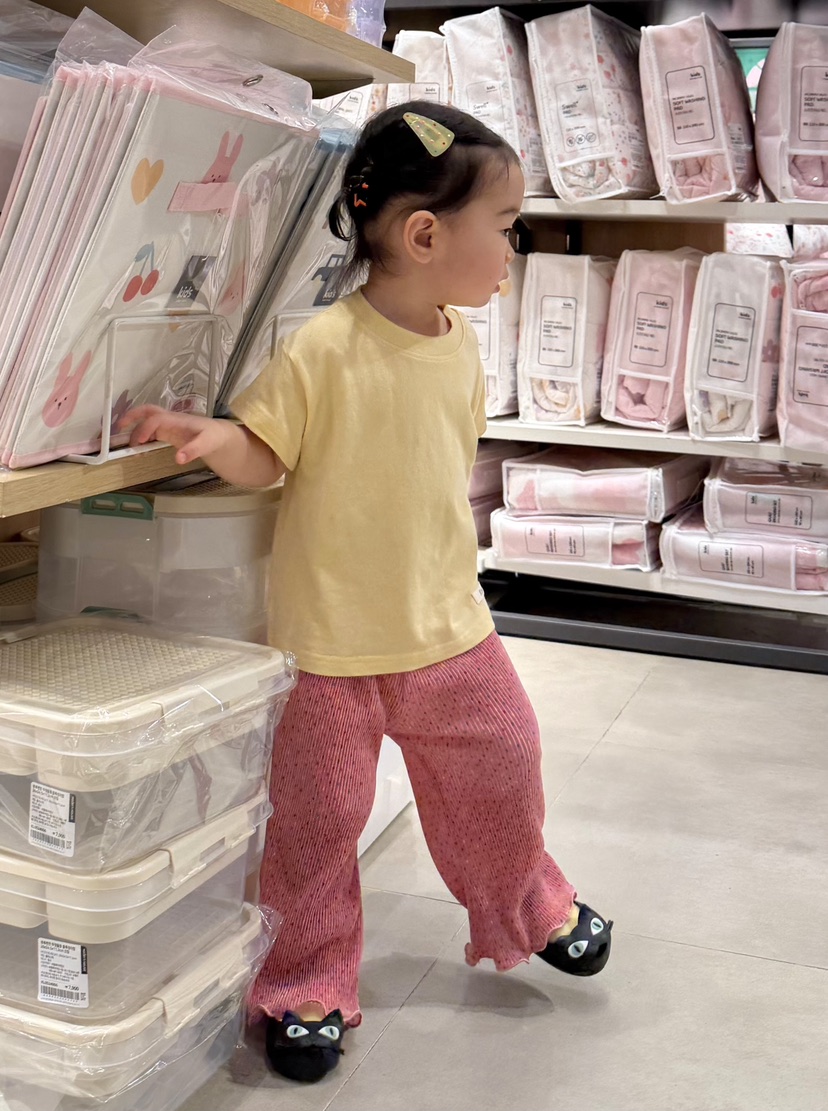 THE LINE-Q韓國東大門代購女裝新品休閑推薦休閑褲童裝THE LINE-Q休閑褲