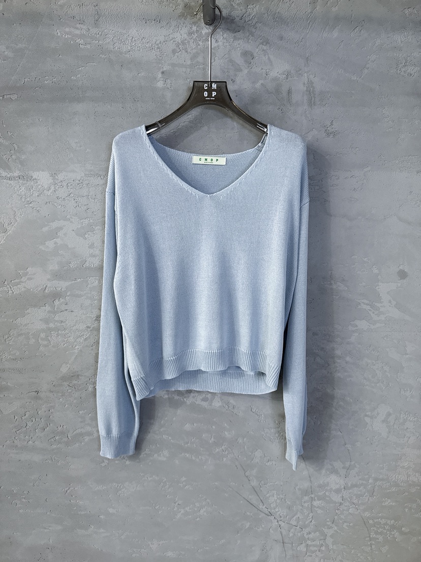 COME OPEN/HAPER韓國代購女士新款推薦時尚26春夏針織衫V領COME OPEN/HAPER針織衫圖色2