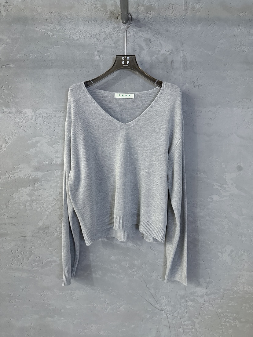 COME OPEN/HAPER韓國代購女士新款推薦時尚26春夏針織衫V領COME OPEN/HAPER針織衫圖色4