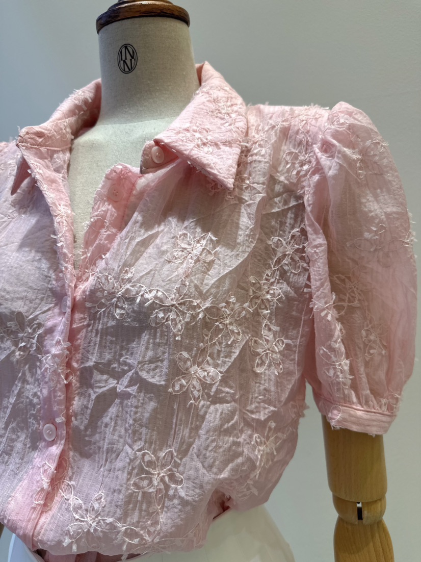 INNO韓國東大門代購女士新款職業推薦熱賣休閑襯衫蕾絲衫INNO襯衫/蕾絲衫