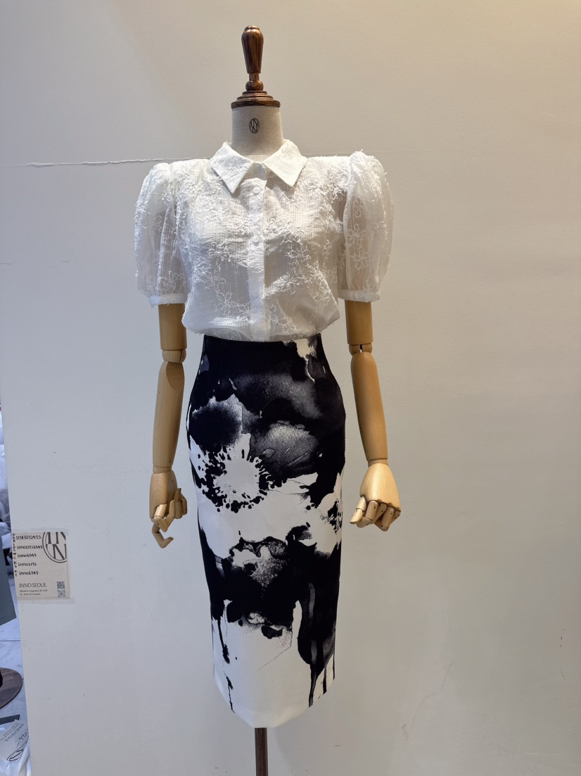 INNO韓國東大門代購女士新款職業推薦熱賣休閑襯衫蕾絲衫INNO襯衫/蕾絲衫