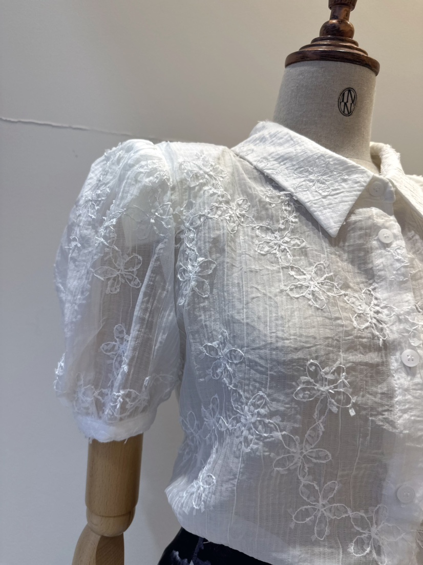 INNO韓國東大門代購女士新款職業推薦熱賣休閑襯衫蕾絲衫INNO襯衫/蕾絲衫