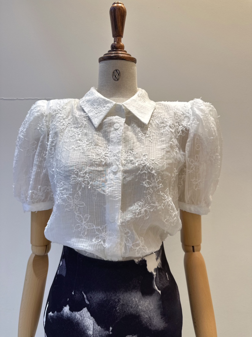 INNO韓國東大門代購女士新款職業推薦熱賣休閑襯衫蕾絲衫INNO襯衫/蕾絲衫圖色2