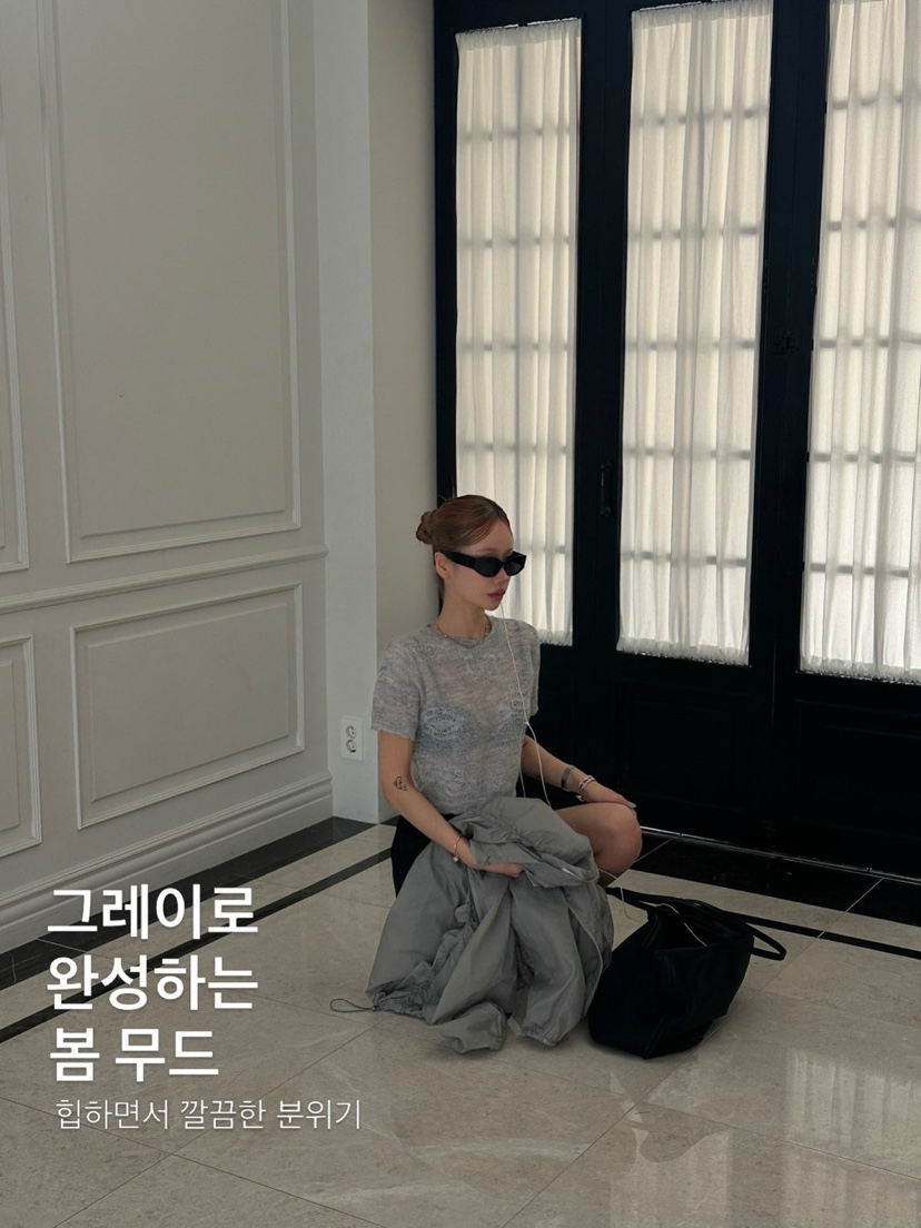 ZEROZERO韓國直郵女裝新品休閑人氣職業推薦針織衫花朵透視ZEROZERO針織衫