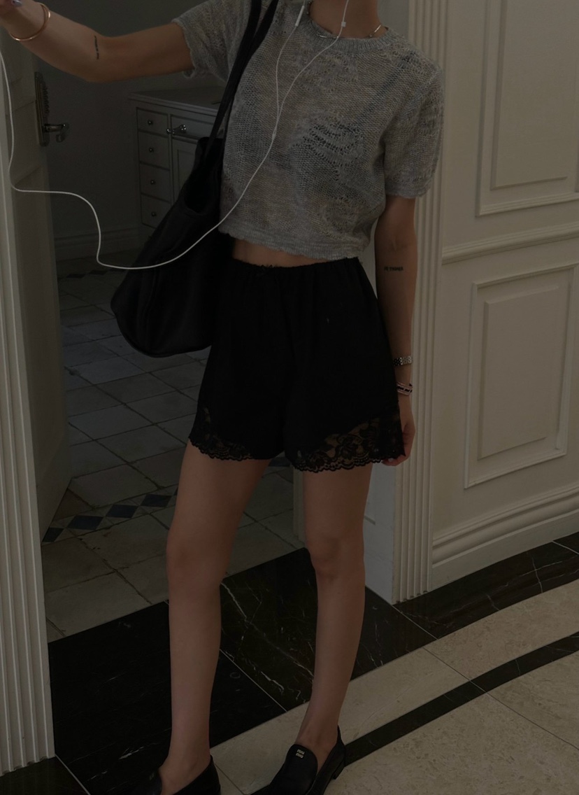 ZEROZERO韓國直郵女裝新品休閑人氣職業推薦針織衫花朵透視ZEROZERO針織衫