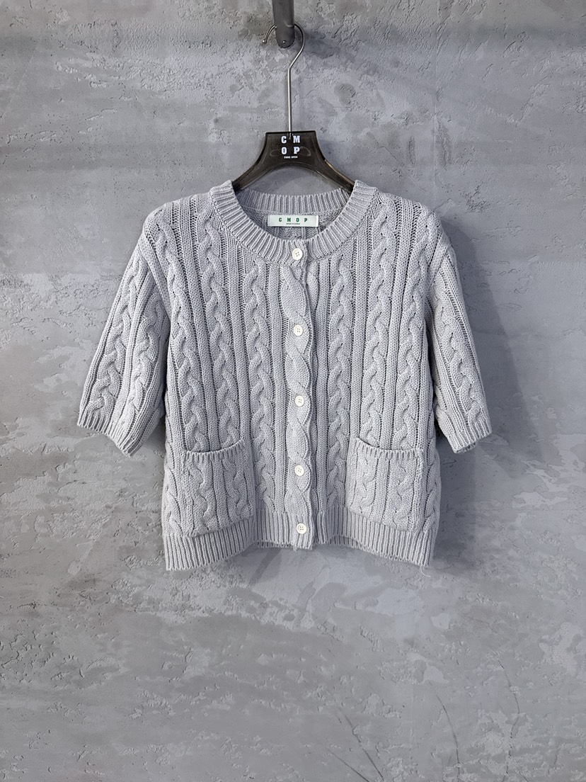 COME OPEN/HAPER韓國東大門直郵女裝新款時尚針織衫口袋COME OPEN/HAPER針織衫圖色4