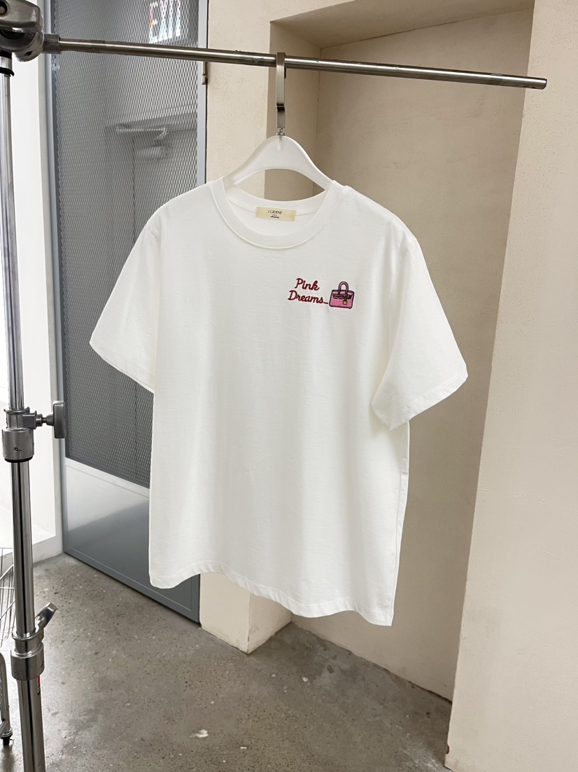 J CRANE-A韓國東大門代購女士新品休閑時尚人氣熱賣T恤J CRANET恤圖色3