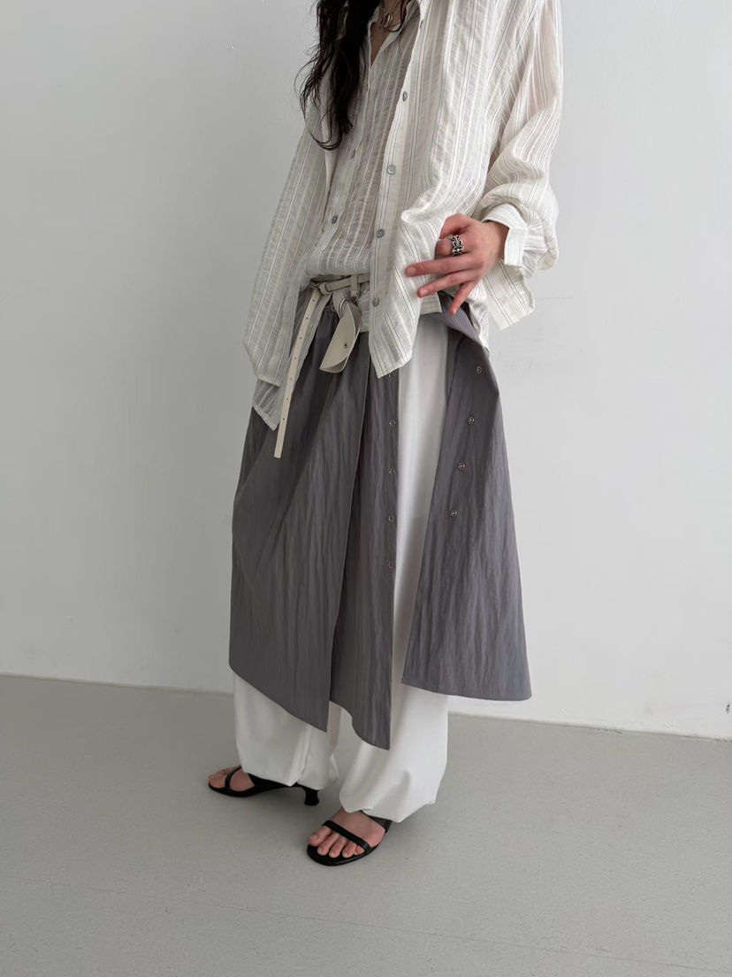 MINIMUZE韓國東大門直郵女裝新款職業休閑26春夏人氣長裙MINIMUZE長裙