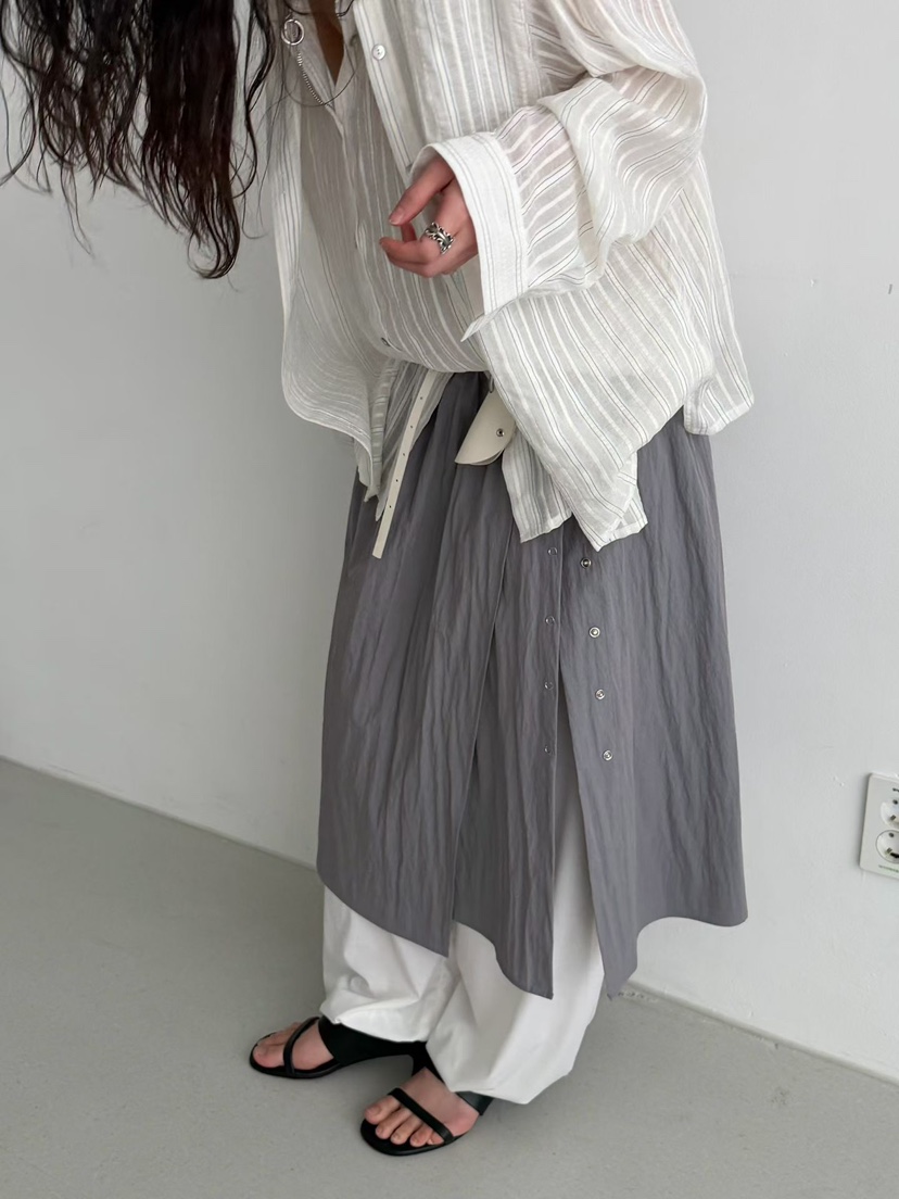 MINIMUZE韓國東大門直郵女裝新款職業休閑26春夏人氣長裙MINIMUZE長裙