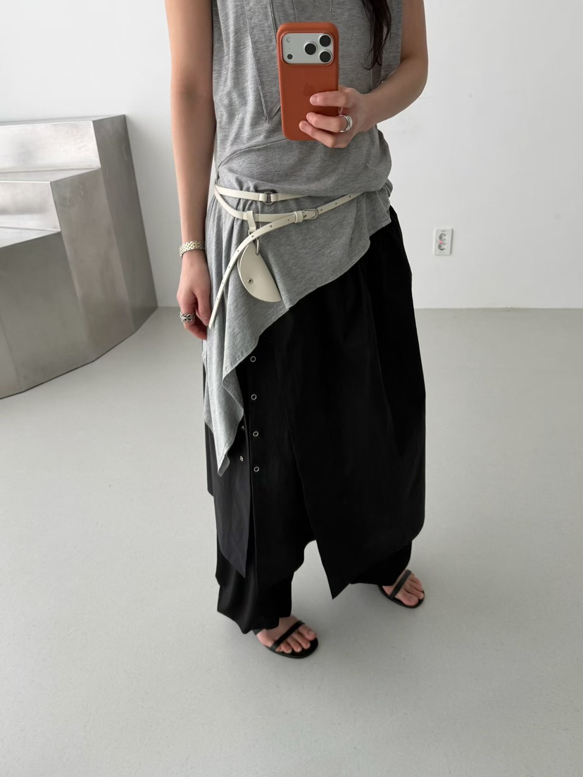 MINIMUZE韓國東大門直郵女裝新款職業休閑26春夏人氣長裙MINIMUZE長裙