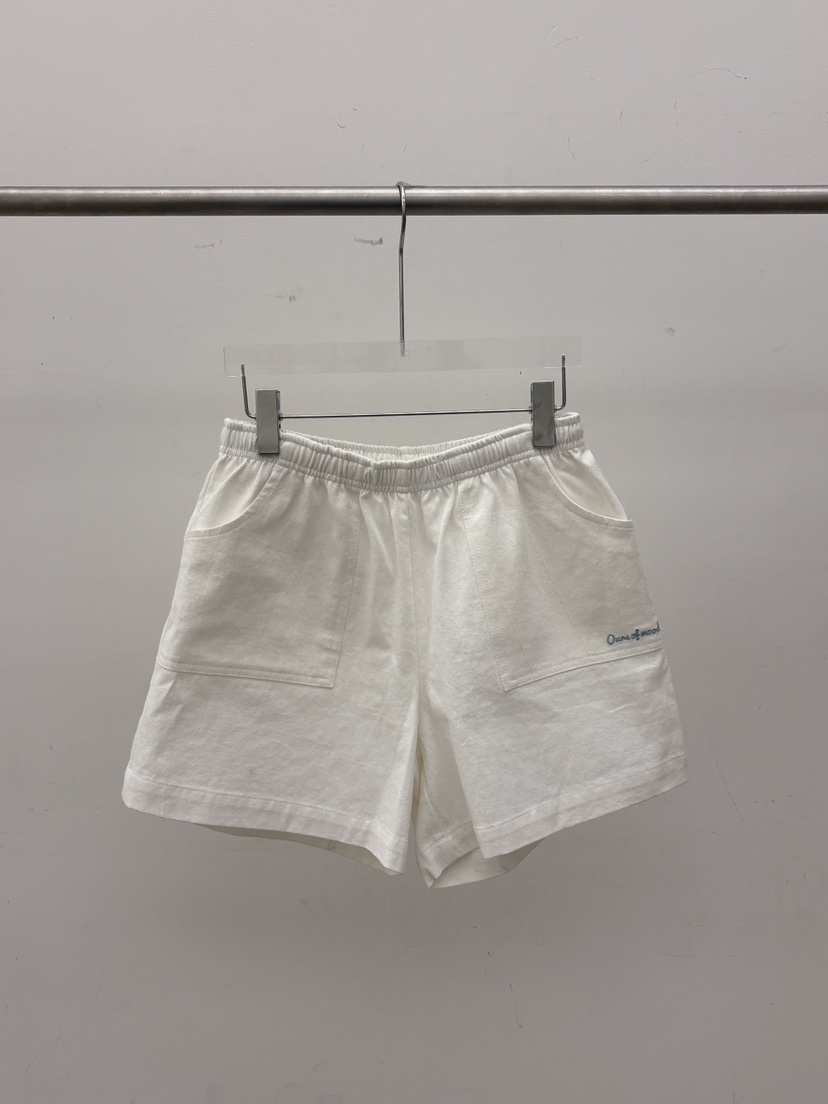 OURS韓國東大門代購女士新款時尚休閑推薦26春夏短褲棉質OURS短褲圖色3