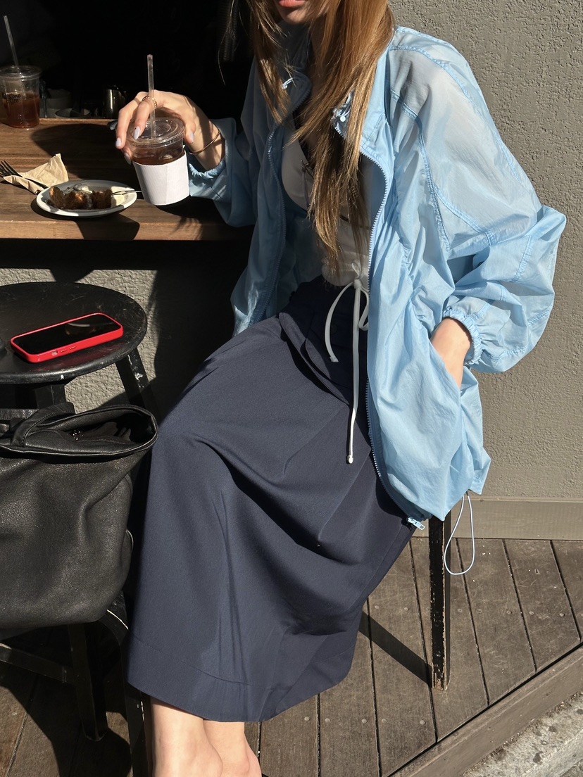 ZEROZERO韓國直郵實拍女士新品熱賣職業26春夏夾克短款褶皺ZEROZERO夾克