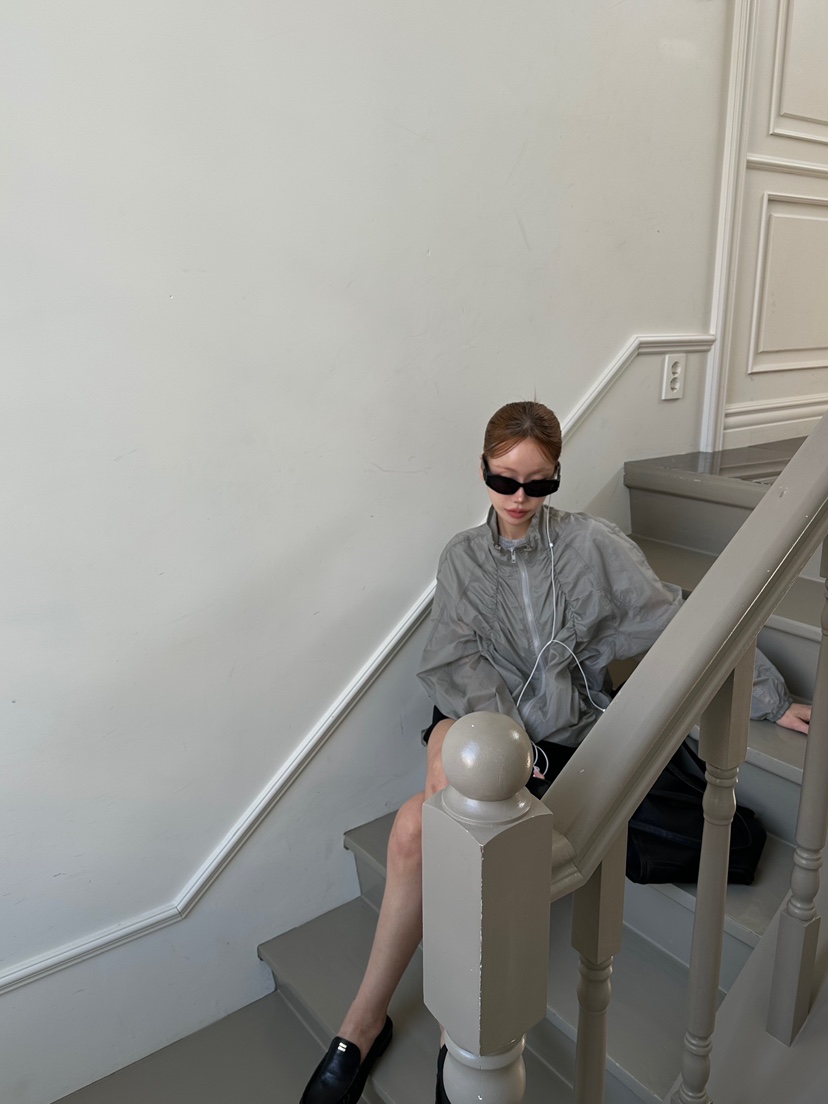 ZEROZERO韓國直郵實拍女士新品熱賣職業26春夏夾克短款褶皺ZEROZERO夾克