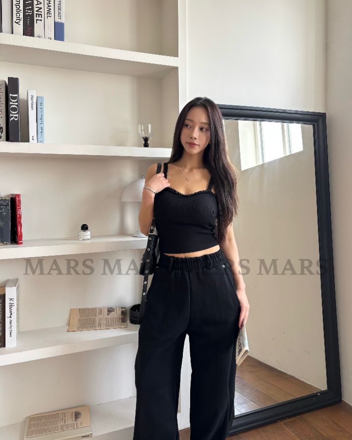 mars韓國直郵女士新款26春夏時尚職業人氣休閑推薦吊帶背心mars吊帶/背心