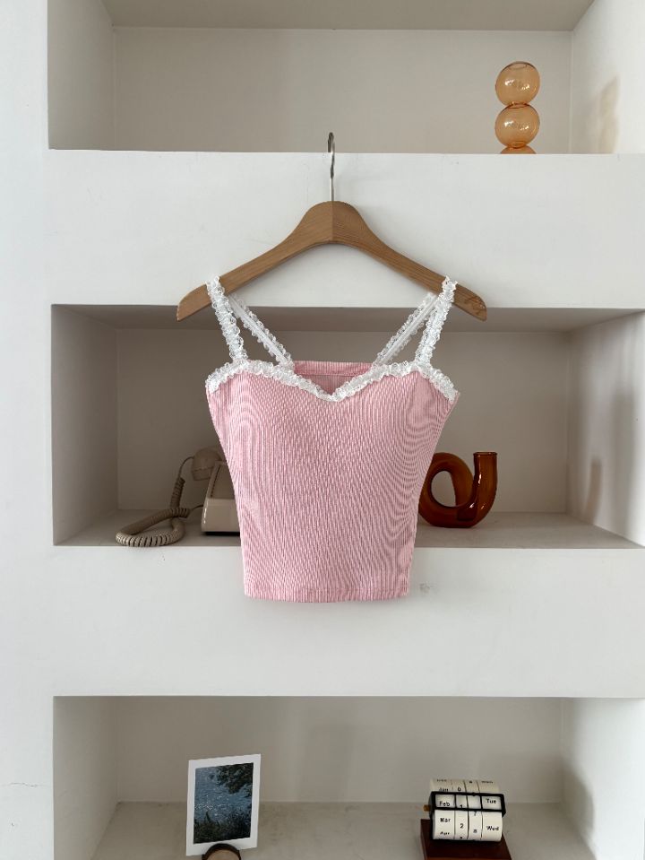 mars韓國直郵女士新款26春夏時尚職業人氣休閑推薦吊帶背心mars吊帶/背心