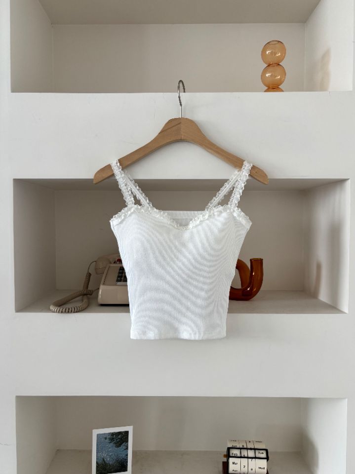 mars韓國直郵女士新款26春夏時尚職業人氣休閑推薦吊帶背心mars吊帶/背心圖色4