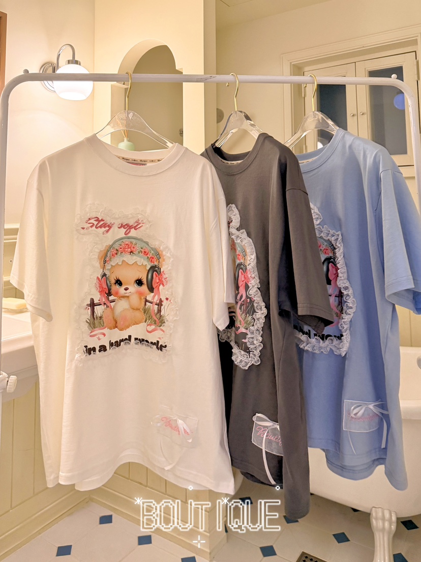 BOUTIQUE-L韓國直郵實拍女士新品熱賣人氣26春夏職業T恤BOUTIQUE-LT恤