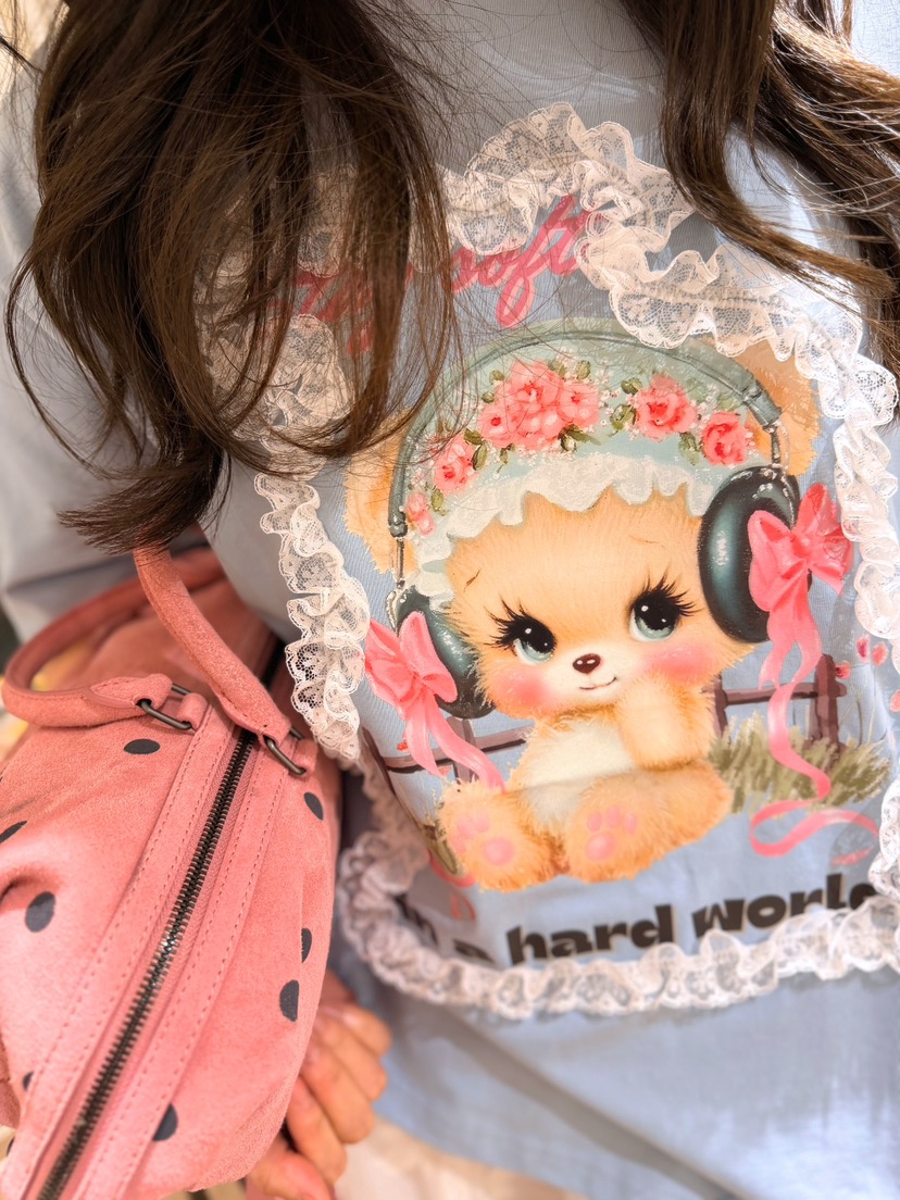 BOUTIQUE-L韓國直郵實拍女士新品熱賣人氣26春夏職業T恤BOUTIQUE-LT恤