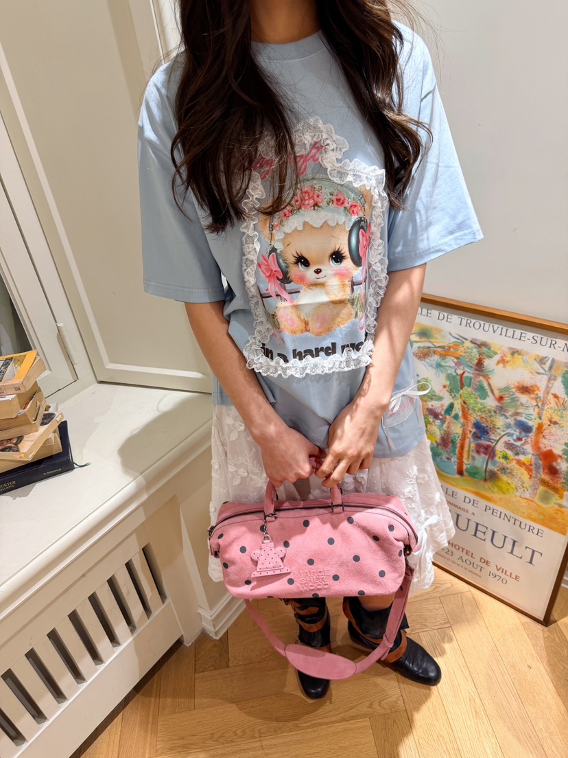 BOUTIQUE-L韓國直郵實拍女士新品熱賣人氣26春夏職業T恤BOUTIQUE-LT恤