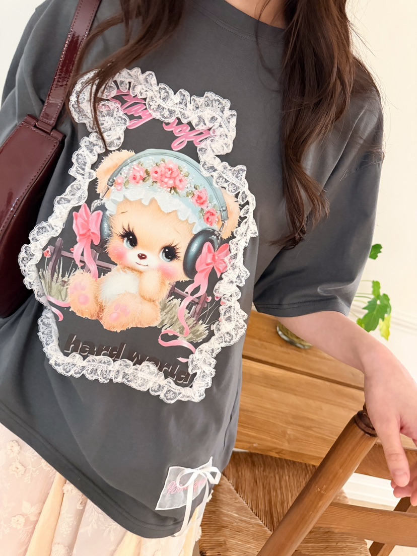 BOUTIQUE-L韓國直郵實拍女士新品熱賣人氣26春夏職業T恤BOUTIQUE-LT恤