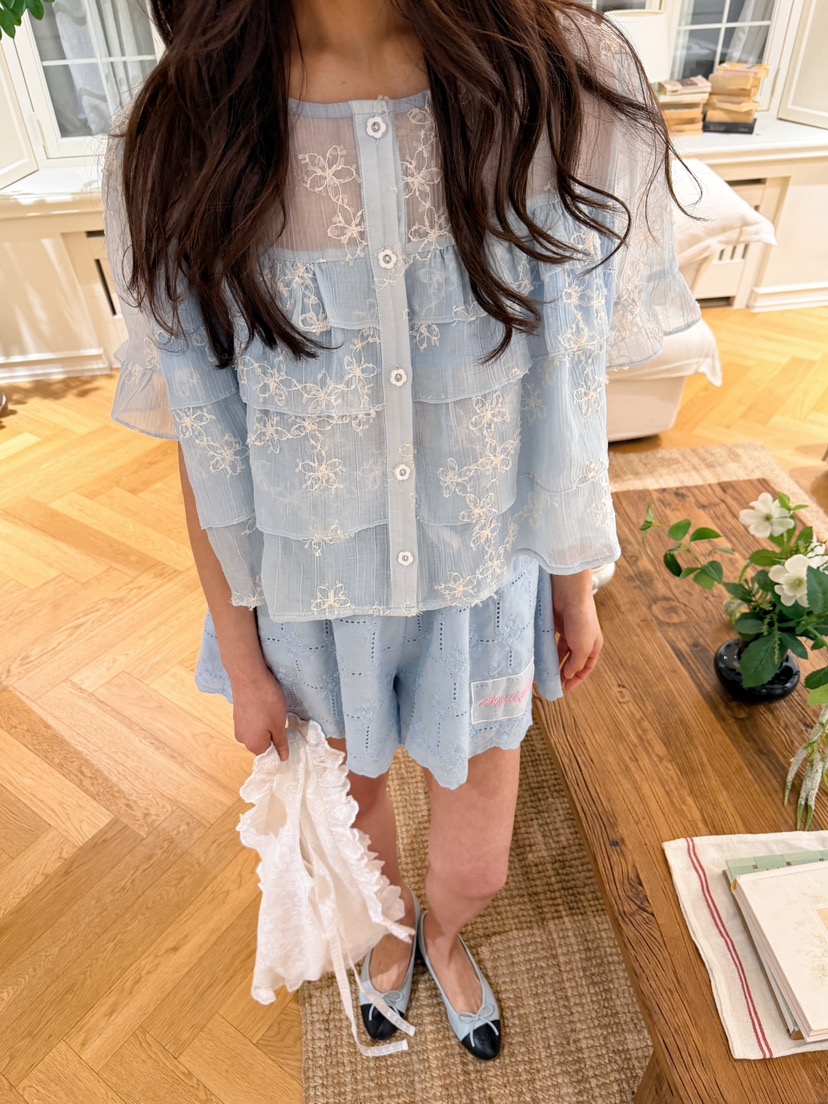 BOUTIQUE-L韓國東大門代購女裝新款推薦26春夏襯衫蕾絲衫BOUTIQUE-L襯衫/蕾絲衫