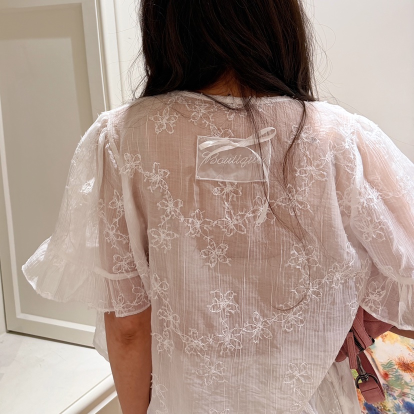 BOUTIQUE-L韓國東大門代購女裝新款推薦26春夏襯衫蕾絲衫BOUTIQUE-L襯衫/蕾絲衫
