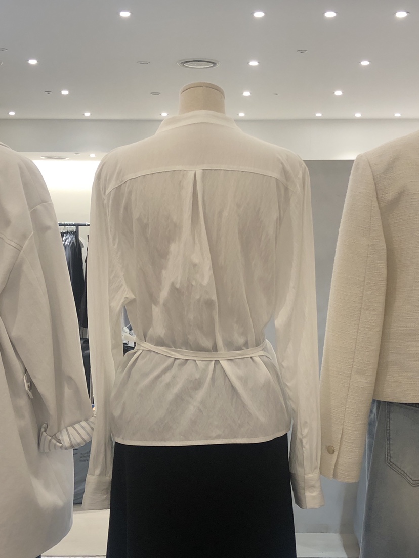 LOGON韓國代購女裝新品26春夏時尚熱賣推薦職業襯衫蕾絲衫LOGON襯衫/蕾絲衫