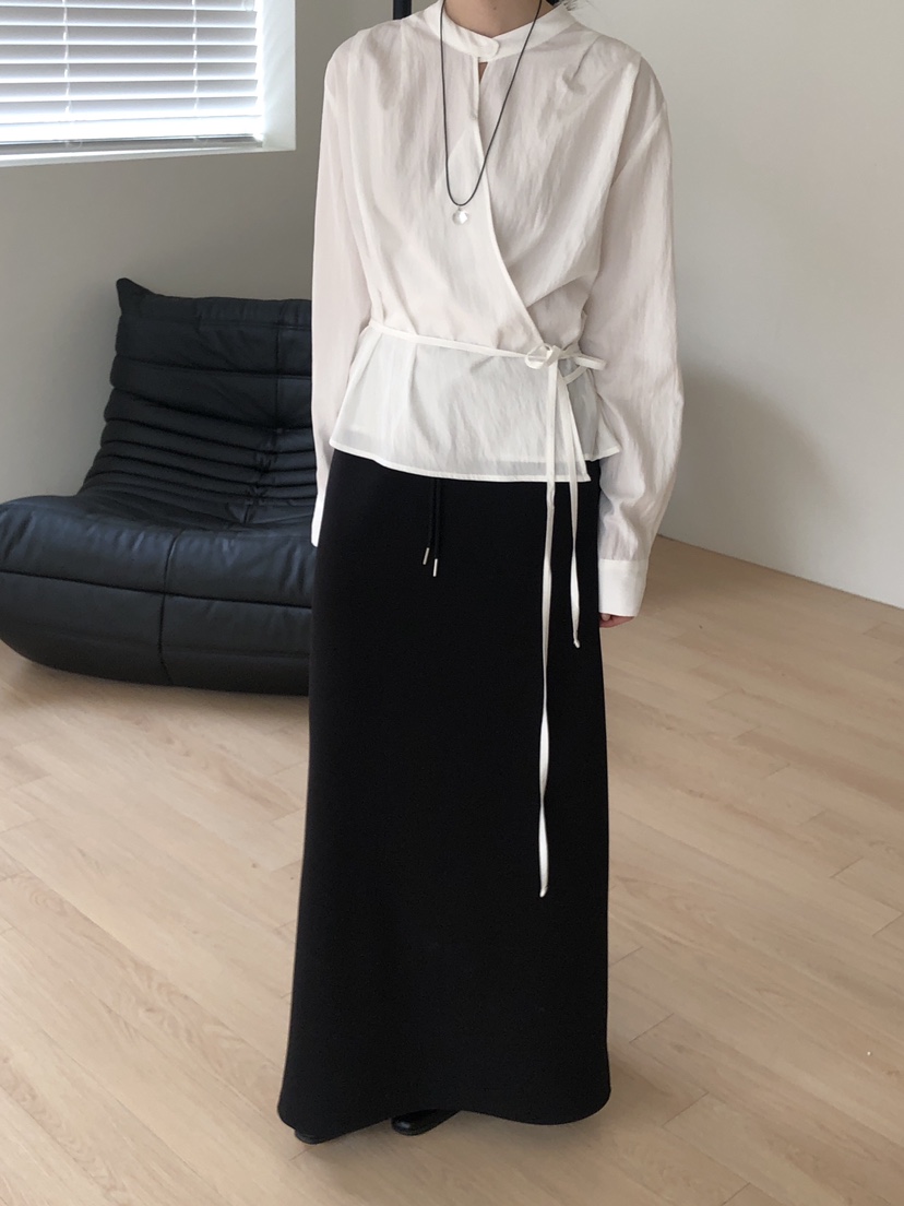 LOGON韓國代購女裝新品26春夏時尚熱賣推薦職業襯衫蕾絲衫LOGON襯衫/蕾絲衫