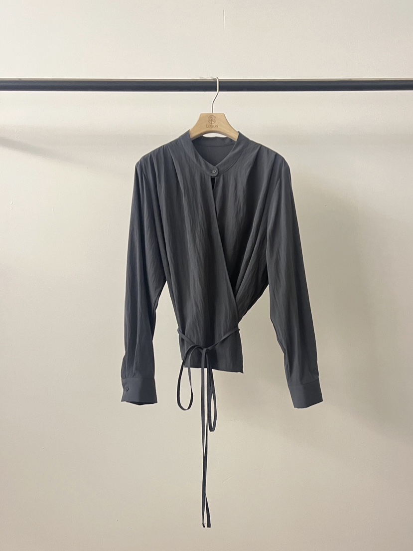 LOGON韓國代購女裝新品26春夏時尚熱賣推薦職業襯衫蕾絲衫LOGON襯衫/蕾絲衫圖色3