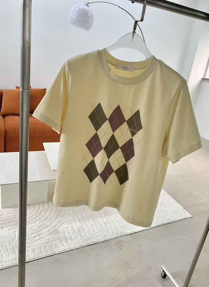 J CRANE-A韓國東大門直郵女士新款熱賣時尚人氣推薦T恤J CRANET恤圖色2